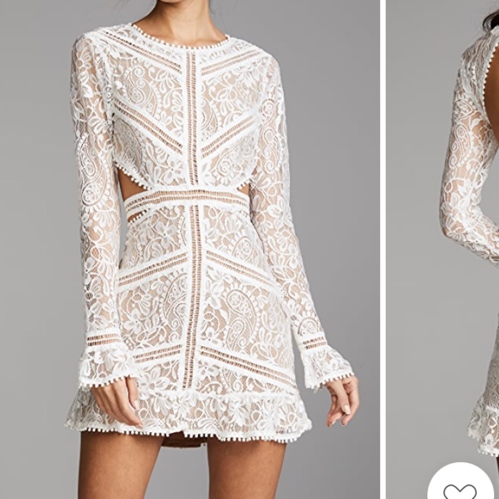 For Love and Lemons Emerie Cutout Dress